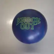 Brunswick Knock Out Bruiser 1st quality BOWLING BALL 16 lb. NEW IN BOX #007