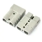 2pcs battery plugs with coupling 600V 50A for Anderson plug power connection New