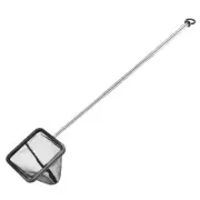Aquarium Fish Net with Extendable Stainless Steel Long Handle, Fine Mesh7412