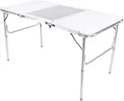 Portable Aluminum Alloy Folding Table Outdoor Indoor Camping Picnic BBQ Buffet Furniture