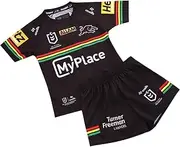 NRL 2025 Home Jersey Set - Penrith Panthers - Infant - Toddler