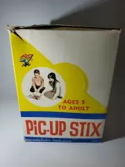 Vintage Pixie Pic-Up Stix Game Steven Mfg.Co. Full Store Display NEW RARE