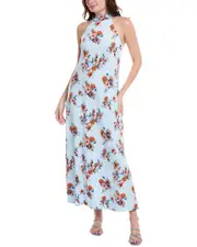 MEIVEN Halter Midi Dress