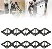 loutlo Old Socket Switch Cassette Repair Tool, 86mm Switch Box Repair Tool, Switch Accessories Cassette Repair Accessories, Bottom Cassette Wall Socket Repairer Electrical Box Fixed Set (10pcs)