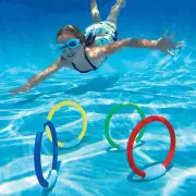 Underwater Swim Pool Diving Toys Summer Swimming Dive Toy Sets Water RIng Sticks