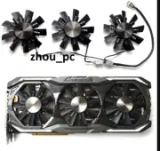 GPU Replacement Cooling Cooler Fan For Zotac GTX 1080 1070ti 1070 AMP Extreme