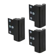 3 Set Home Security Door Lock Door Reinforcement Lock Withstand 800lbs