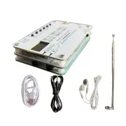 1set Multi-Function FM Radio Transmitter Bluetooth/USB/AUX Inputs & 3.5mm Jack