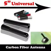 5" Stubby Real Carbon Fiber Aluminum Short Antenna Black Screws For JEEP Car (for: Jeep)