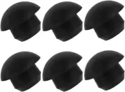6PCS Bottle Jack Oil Filler Plugs – 8mm Flat-Head Rubber Hydraulic Bung Set