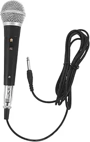 QUMIIRITY Mic Dynamic Vocal Microphone Handheld Microphone with Pop Filter for Ktv Speaker Meetings