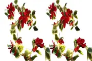 2Pcs 2M 20LEDs Red Berry String Lights Fairy Decor Lamp For Christmas Day Bedroom Decor