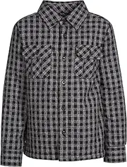 [TRESPASS] Childrens/Kids Average Long Sleeved Gingham Shirt
