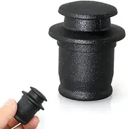 PHIOMUUE Car Cigarette Lighter Socket Cover, Universal ABS Dust Cap for 2.1cm/2.2cm Car Cigarette Lighter Socket, Waterproof Car Lighter Cover Cap, Socket Covers for Car Cigarette Lighters