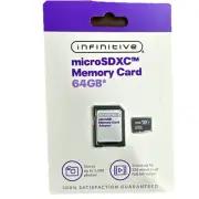 Infinitive MicroSDXC Memory Card For Phone PC Gaming
