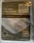 Fully Fitted Mattress Protector Waterproof Terry Cotton King Single