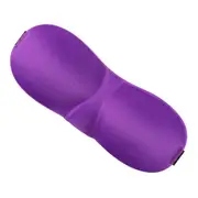 Sleeping Mask Satin Eye Mask Breathable 3D Contoured Purple For Night 1Set 23.00X9.00X1.20CM