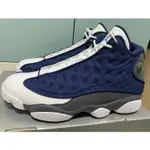 AIR JORDAN 13 RETRO FLINT GREY 海軍藍 運動 女款 414571-404 慢跑鞋