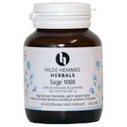 Hilde Hemmes Herbals Sage 1000mg 60 Capsules
