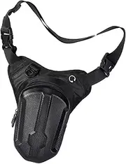 Drop Leg Bag Lightweight Easy Carrying Waist Bag for Climbing Cycling Travel Black