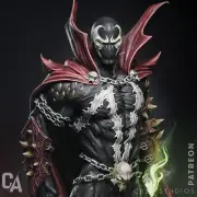 Spawn 3D Print Unpainted/Unassembled