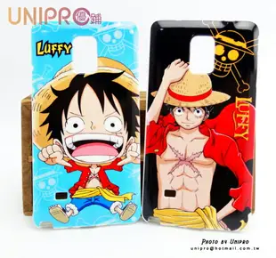 【UNIPRO】Samsung Note4 航海王 One Piece 手機殼 TPU 保護套 手機殼 海賊王 魯夫 索隆 喬巴