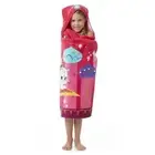 Nickelodeon Shimmer and Shine Hooded Towel Wrap for Bath, Pool Beach