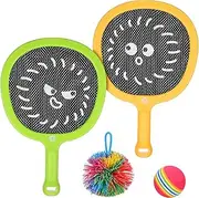 GARIOUANS 1Set Racket Ball Tennis Racket with Comfortable Nonslip Grip Build for Outdoor Play for Backyard Fun and Festive Celebrations
