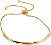 [Generic] Adjustable Slider Bracelets for Women Bar Friendship Bangle Bracelet for Women Girls