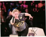 AJ Chapman PBA Bowler Bowling Signed Autographed Glossy 8 x 10 Photo