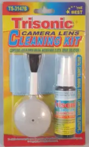 Digital Camera Camcorder Optical Lens Cleaning Kit Brush Blower Cloth Fluid