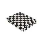 Throw Checked Large Polar Warm Soft Blanket Sofa Bed V0H8 Travel GX Car F9P2