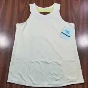 Athleta Reversible Twistful Thinking Tank Top XL 14 Workout Green Athletic Top