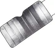 Foldable Car Windshield Sun Shade for Car Windscreen Sun Shade Large Car Windshield Sunshade Uv Heat Reflective Visor 130 * 60cm Foldable Silver Aluminum Foil New