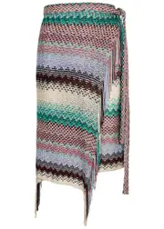 Missoni Metallic Open-knit Sarong - Metallic Silver - One Size ONE SIZE