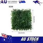 Artificial Plant Walls Foliage Hedge Grass Mat Greenery Panels Fence 25*25cm New