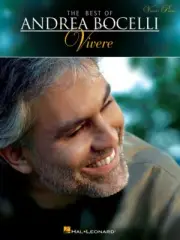 The Best of Andrea Bocelli: Vivere Vocal Piano Book NEW 000284720