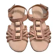 Clarks Artisan Brisk Freesia Sandal Beige Size 9.5 M Style # 64011
