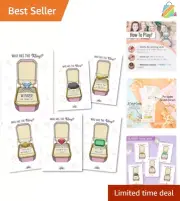 30-Card Bridal Shower Scratch-Off Game - Funny 'Who Has The Ring?' Party Fun
