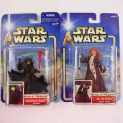 Star Wars Attack of the Clones Hasbro 2000 Jar Jar Binks & Luminara New