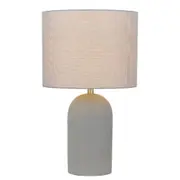 Fevik Table Lamp W300mm Grey Concrete - FEVIK TLM-GY