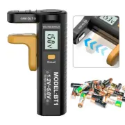 Battery Tester Battery Capacity Tester Button Cell Volt Checker 9V/1.5V/AA/AAA