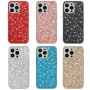 For iPhone 16 Pro Max 16e 15 14 13 Bling Glitter Shockproof Slim Rugged Case