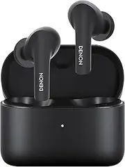 Denon AH-C630W True Wireless in-Ear Headphones, Water-Resistant Bluetooth Earbuds with Built-in Microphone, Noise Isolating, Superior Sound, Comfortable Fit - Black