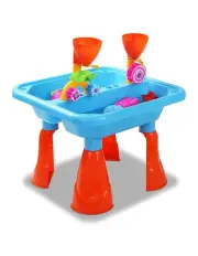 [Keezi] Kids Sandpit Pretend Play Sets Beach Toys Outdoor Sand Water Table Set