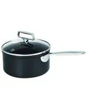 Cristel Castel Pro Ultralu 3.5 Qt Non-Stick Saucepan With Lid