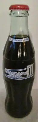 Coca-Cola Crossroads Arena Corinth Mississippi Coke Bottle November 1999