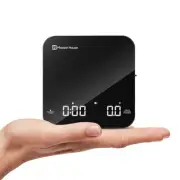 Rechargeable Mini Coffee Scale with Timer, Espresso Scale, 2kg/0.1g Accurate ...