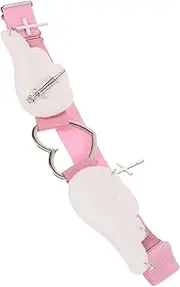 [WOFASHPURET] Wing Garter Metal Leg Garter for Bride Wedding Day Accessory Bridal Garters for Bride Pink
