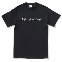 在飛比找蝦皮商城優惠-FRIENDS 短袖T恤 黑色 (現貨) 美劇 六人行 老友